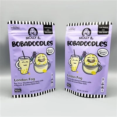 Bolsa de embalagem de biscoitos com efeito UV